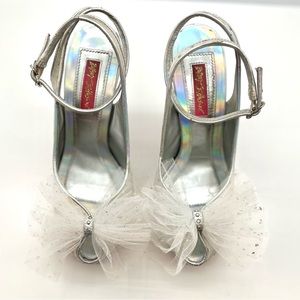 Betsey Johnson - Tulle Bow evening shoes - 7